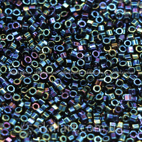 Бисер DBC-2 Miyuki Delica Beads Cut 11/0 (рубка, темно-синий)
